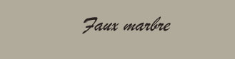 faux marbre